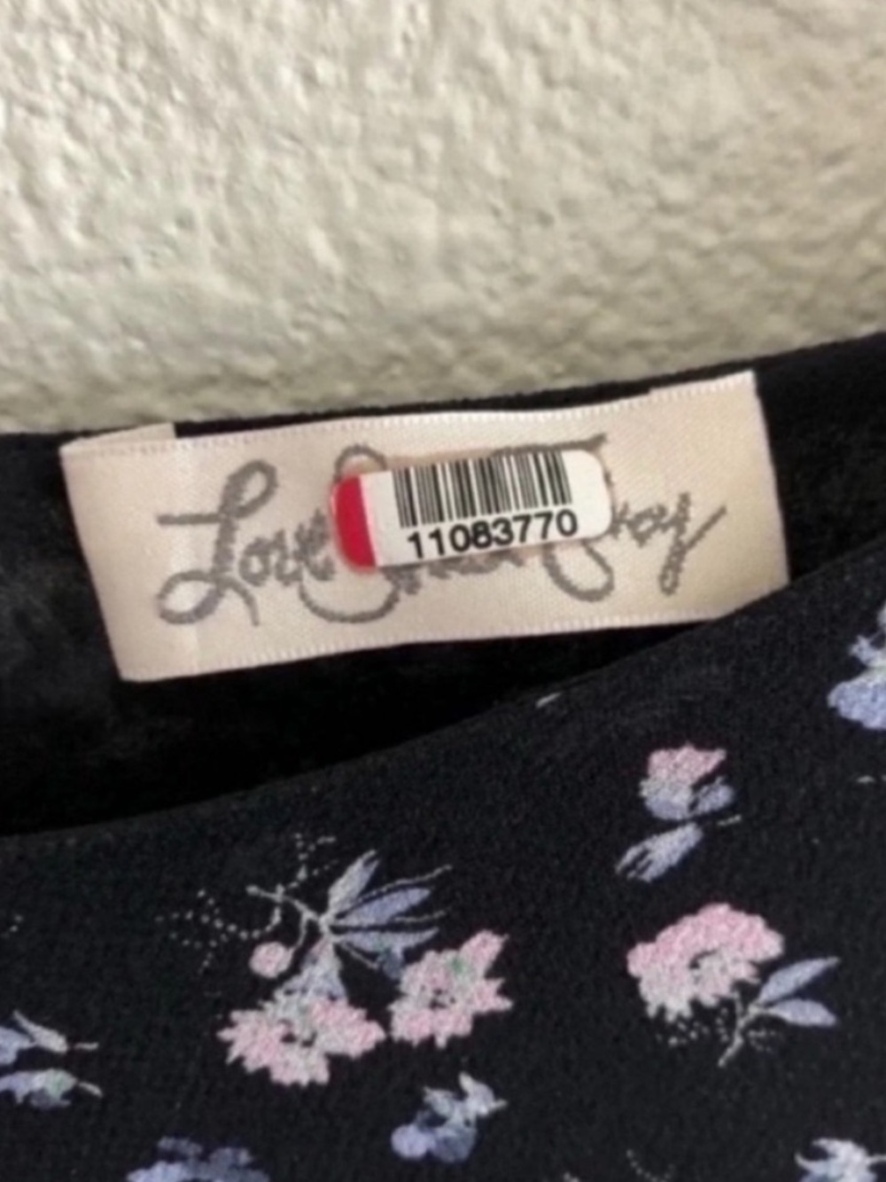 LoveShackFancy Jardin Floral Silk Demi Midi Dress - Picture 6 of 7